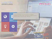 Tablet Screenshot of labtecsrl.it